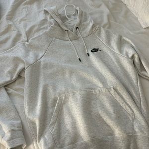 Women’s Nike heathered gray hoodie never worn